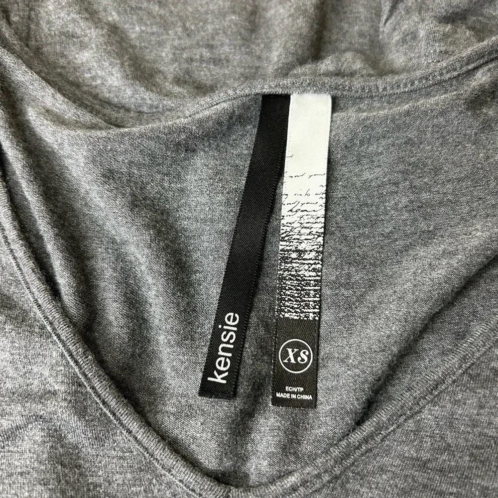 Source Unknown Gray Long Sleeve Dress